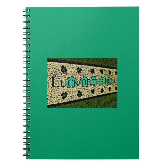 Luck of The Irish Notebook (Front)