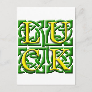 Luck Of The Irish Postcard