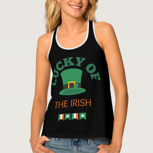Luck of the irish saint Patricks day  Tank Top
