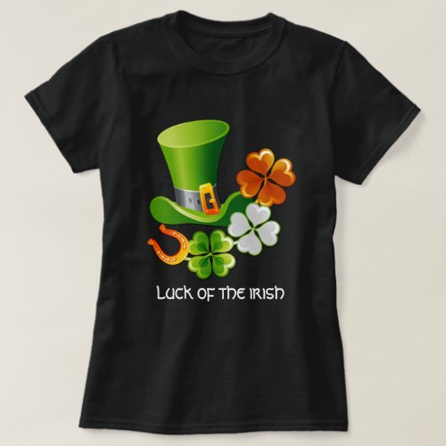 Luck of the Irish St Patricks Day T_Shirts