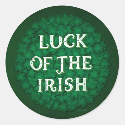 Luck of the Irish  Stickers