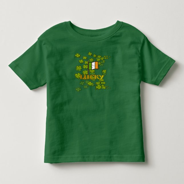 Luck of the Irish Toddler T-shirt (Front)