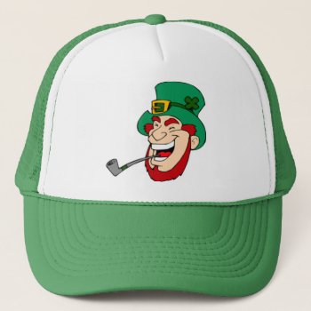 Luck Of The Irish Trucker Hat by PoetryLobby at Zazzle
