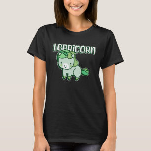 Luck of the Irish Unicorn St. Patrick's Day Lapric T-Shirt