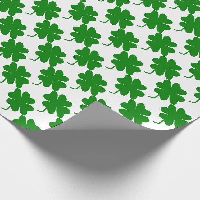Luck of the Irish Wrapping Paper (Corner)