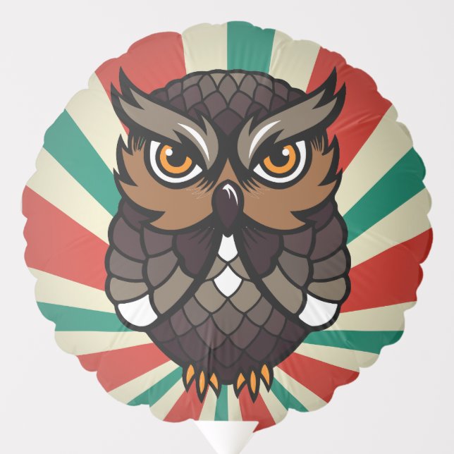 Luck Owl Balloon (Front)