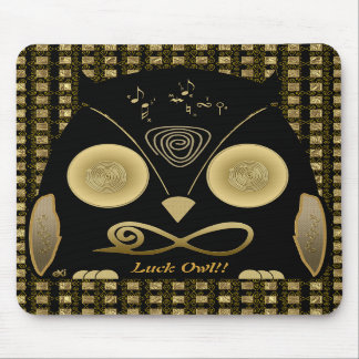 Luck Owl! eXi Mouse Pad