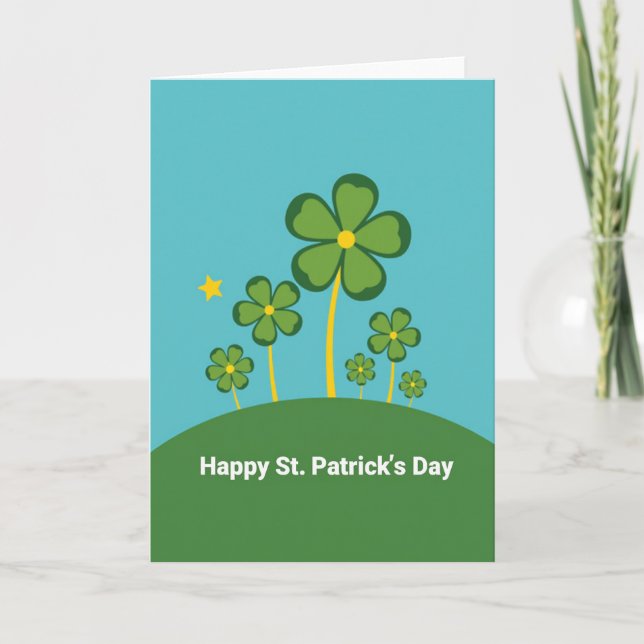 Luck St Patricks Day Soulmate Card (Front)