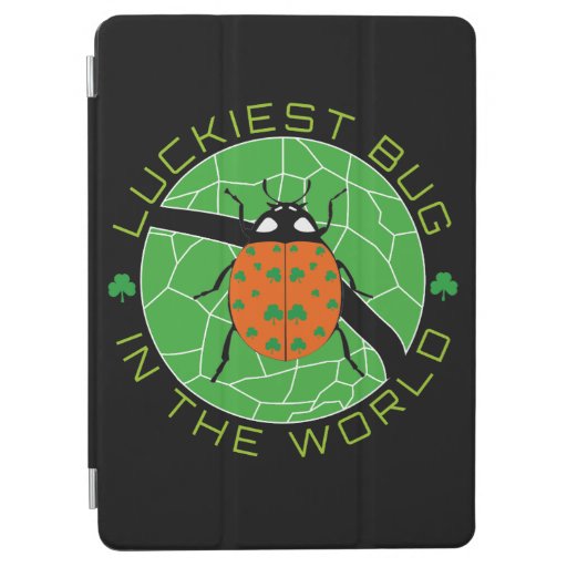 Luckiest Bug In The World Circle Version iPad Air Cover
