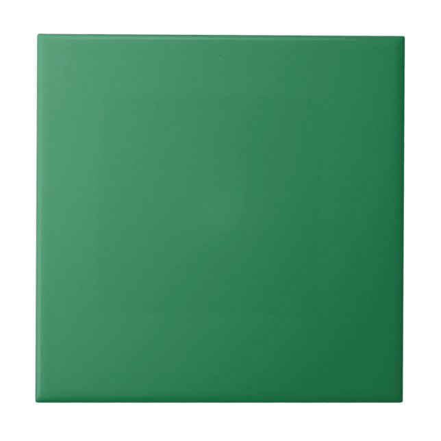 Luckiest Green Square Kitchen and Bathroom Ceramic Tile (Front)