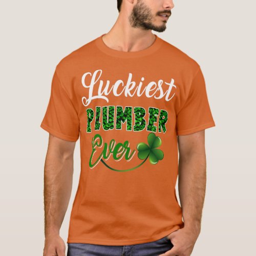 Luckiest Plumber Ever T_Shirt