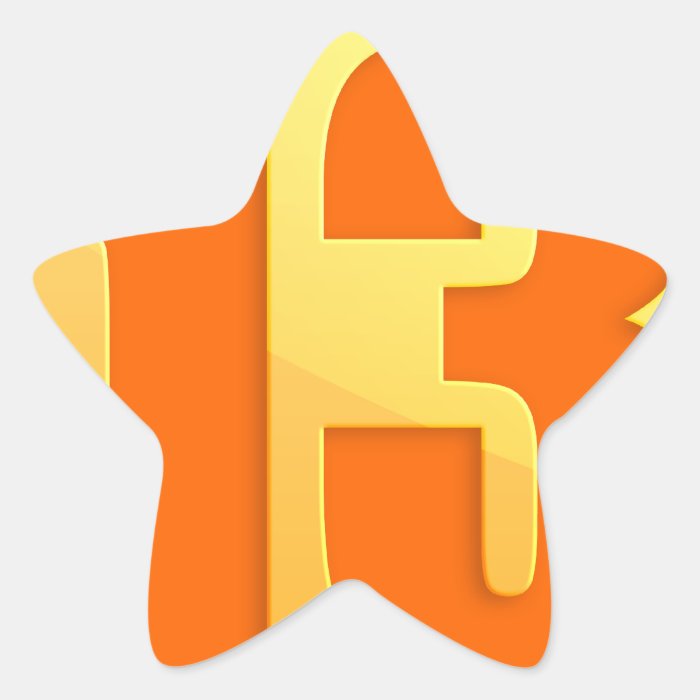 LUCKY 13 PRODUCTS STAR STICKER