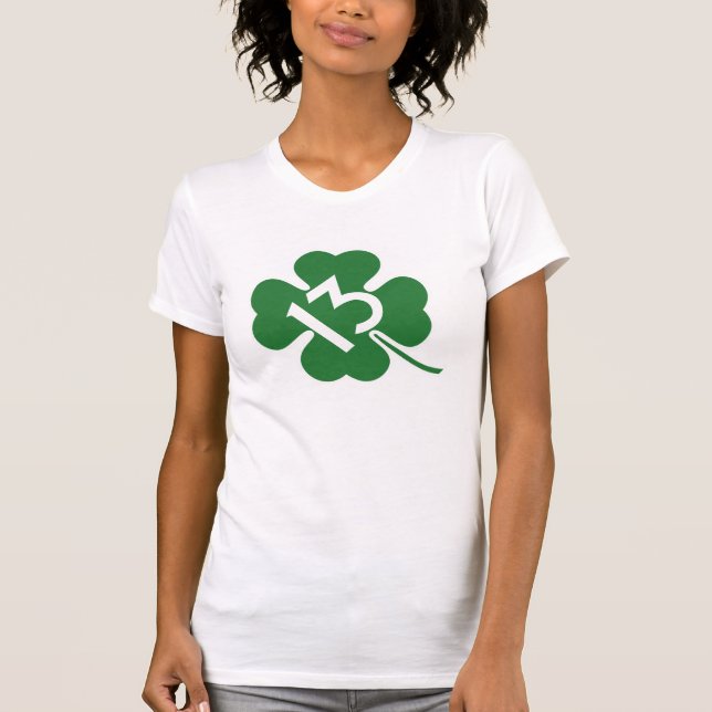 Lucky 13 shamrock T-Shirt (Front)