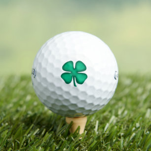 Lucky 4 Leaf Irish Clover Callaway Soft golf balls