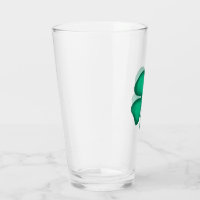 Four Leaf Clover tumbler, St.Patrick's Day tumbler, Lucky Tumbler