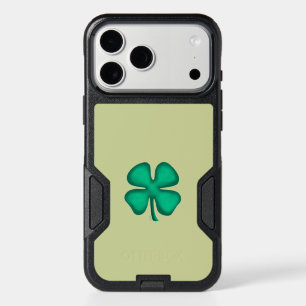Lucky 4 Leaf Irish Clover green iPhone 17 Max case