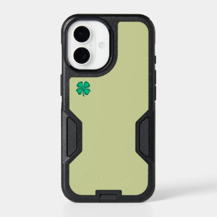 Lucky 4 Leaf Irish Clover green iPhone 17 OB case