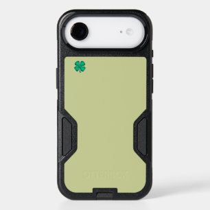 Lucky 4 Leaf Irish Clover green iPhone 17 OB case
