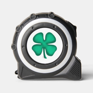 Lucky 4 Leaf Irish Clover tape measure