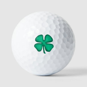 Lucky 4 Leaf Irish Clover value golf balls