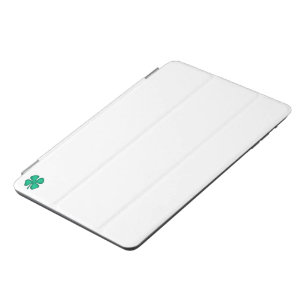 Lucky 4 Leaf Irish Clover white Apple iPad cover s