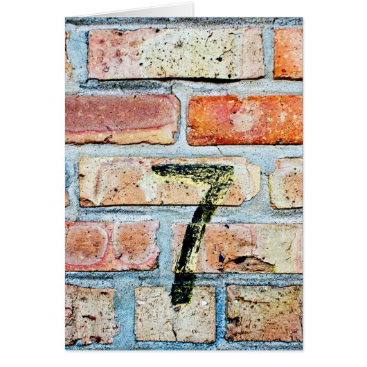 Lucky 7 cards (Front)