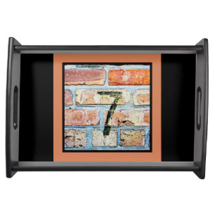 Lucky 7 serving tray