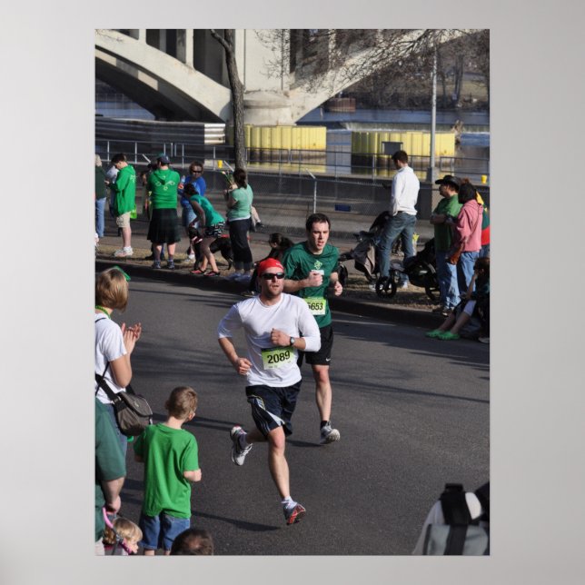 Lucky 7k Race Poster (Front)