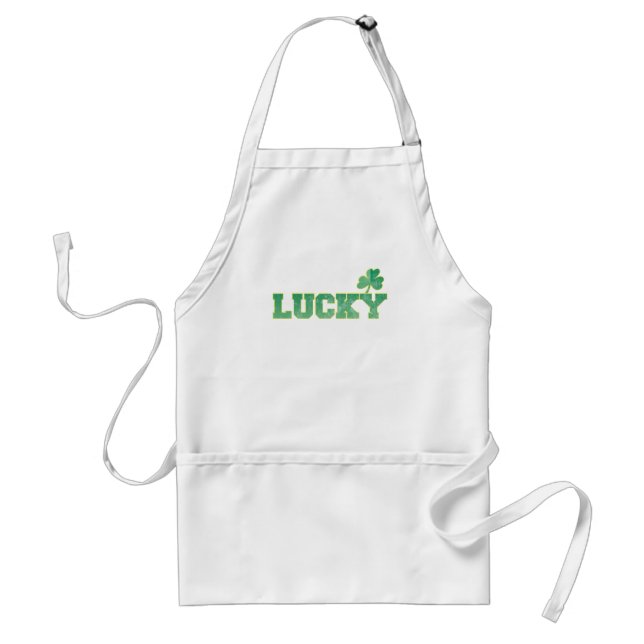 Lucky. Adult Apron (Front)