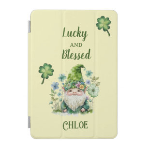 Lucky and Blessed Gnome  iPad Mini Cover