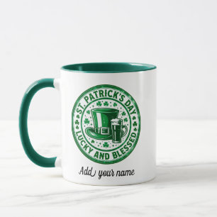 Lucky and Blessed St. Patrick's Day Mug