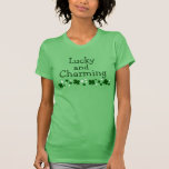 Lucky and Charming Women's St. Patrick's Day Shirts