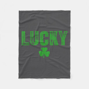 Lucky And Lucky Forer St Patricks Day Fleece Blanket