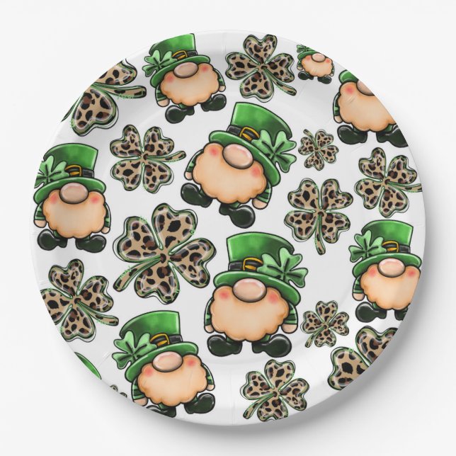 Lucky And Wild Paper Plates (Front)