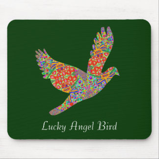 LUCKY Angel Bird Mouse Pad