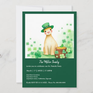 Lucky Animals in Disguise - St. Patrick’s Day Fun Invitation