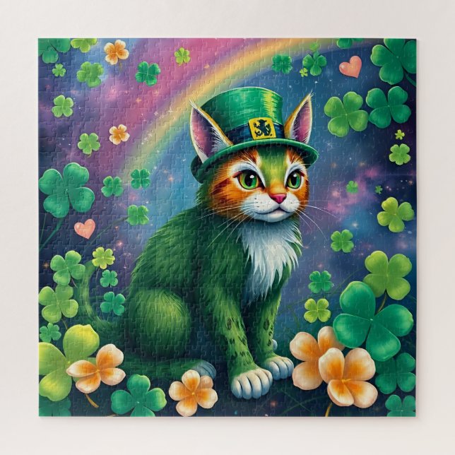 Lucky Animals in Disguise - St. Patrick’s Day Fun Jigsaw Puzzle (Vertical)