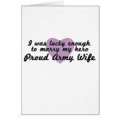 Lucky Army Wife (Front)