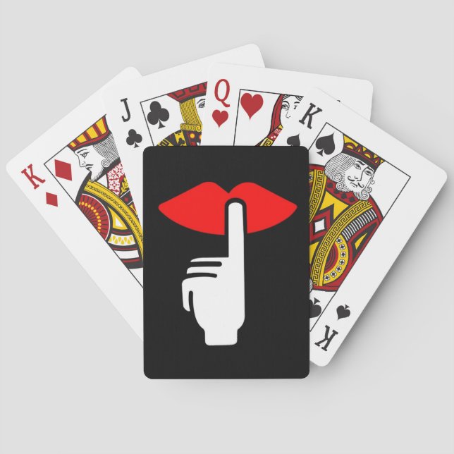 Lucky at Love Playing Cards (Back)