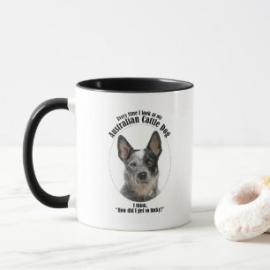 Lucky Australian Cattle Dog Mug