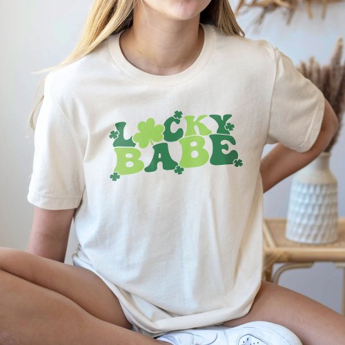 Lucky Babe St Patricks Day T_Shirt