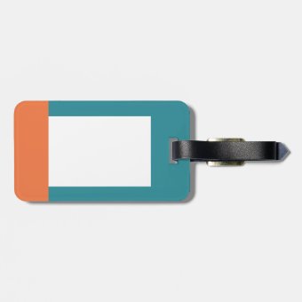 Lucky Bag Blue Luggage Tag | Zazzle