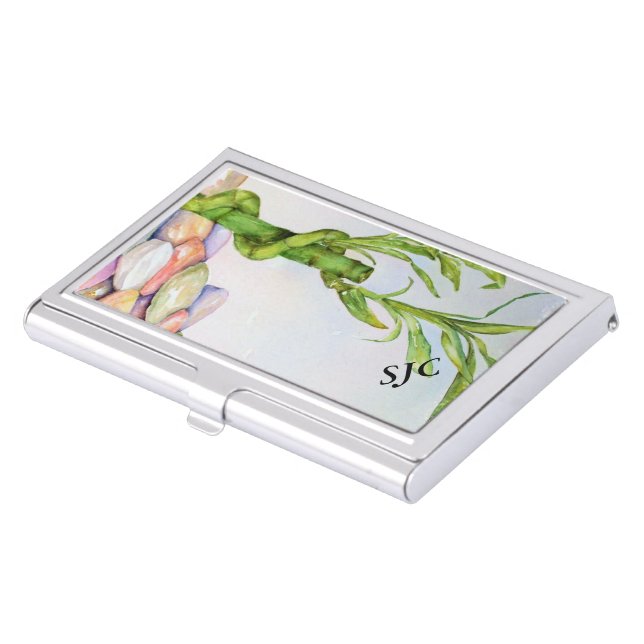 LUCKY BAMBOO BUSINESS CARD CASE (Front)