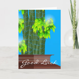 Lucky Bamboo, Good Luck Card