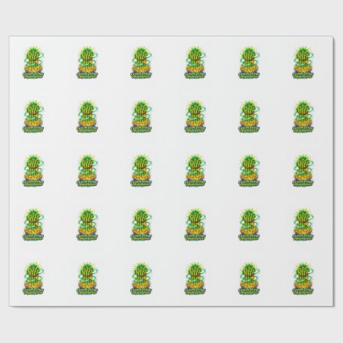 Lucky Bamboo Wrapping Paper Prosperity Gift Wrap
