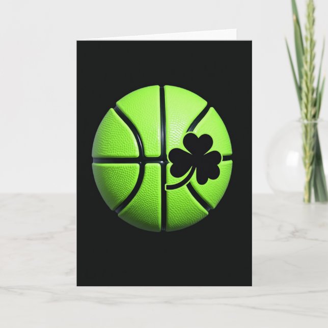 Lucky Basketball Art Card (Front)