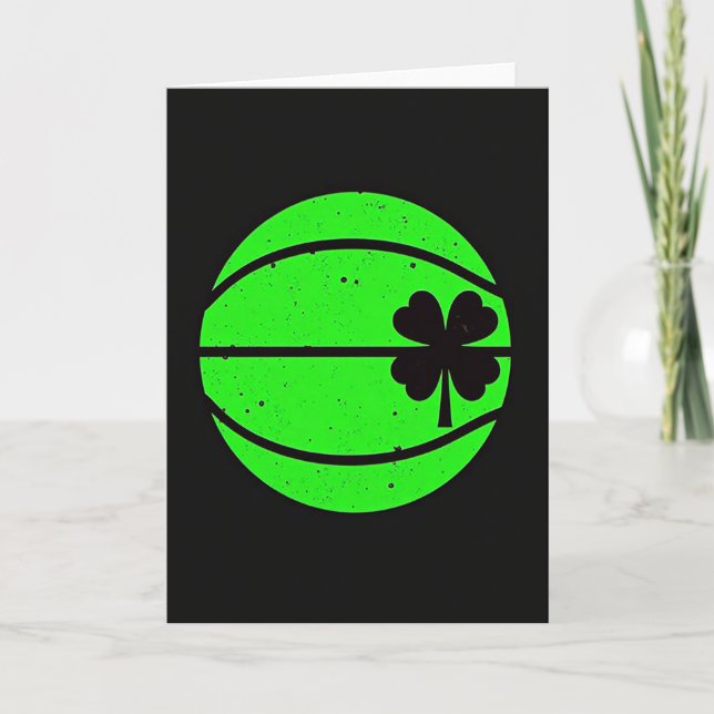 Lucky Basketball Graphic Card (Front)