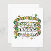 Lucky Beaded Bracelet St. Patrick’s Day Design (Front/Back)