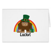 Lucky Bigfoot Leprechaun (Front Horizontal)