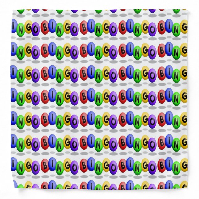 Lucky Bingo Bandana (Front)